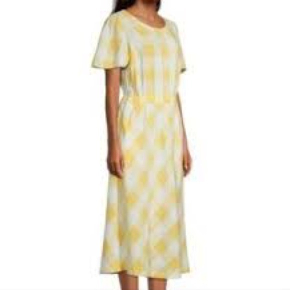 Liz Claiborne Dresses & Skirts - Liz Claiborne Yellow Plaid Dress